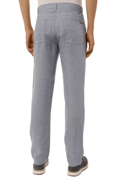 Льняные брюки ZILLI, арт. CP211MM080040003U, фото 4