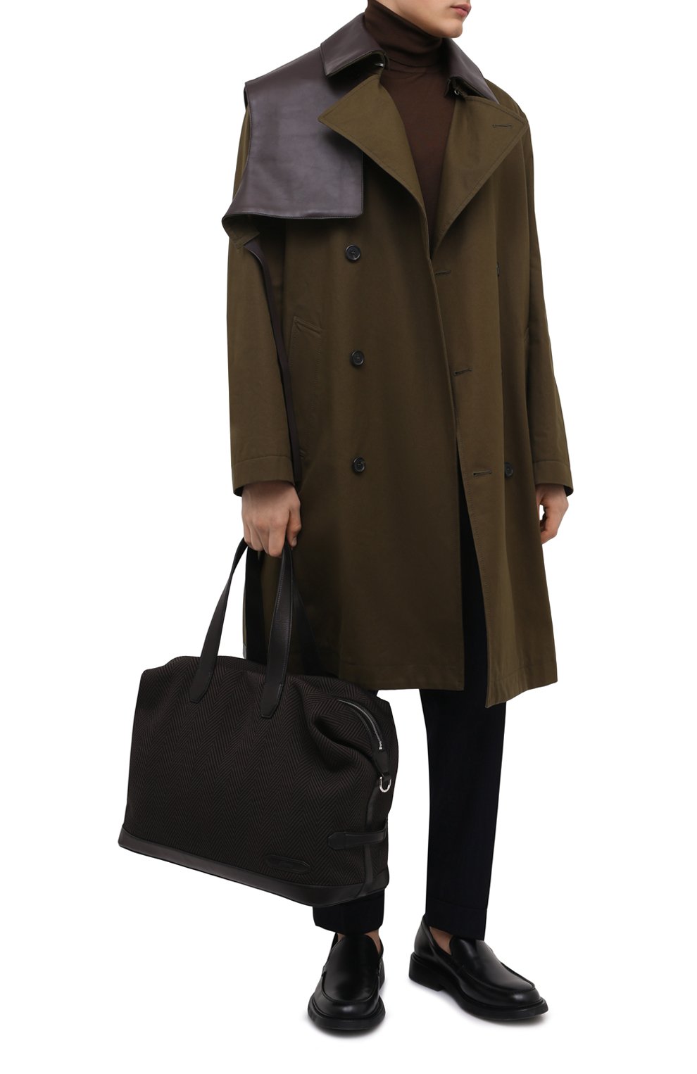 Сумка BRIONI темно-коричневого цвета по цене 262000 руб., арт. 0IUH0L/01708, фото 3 Сумка BRIONI, арт. 0IUH0L/01708, фото 3