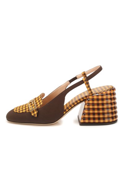 Текстильные туфли FENDI, арт. 8J7066 ABN1, фото 3