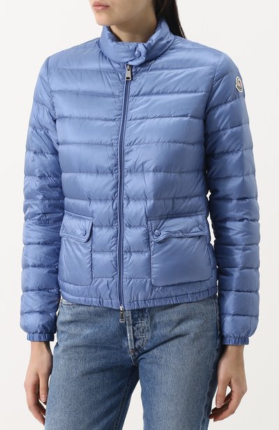 Стеганый пуховик с воротником-стойкой MONCLER, арт. D1-093-45379-99-53048, фото 3