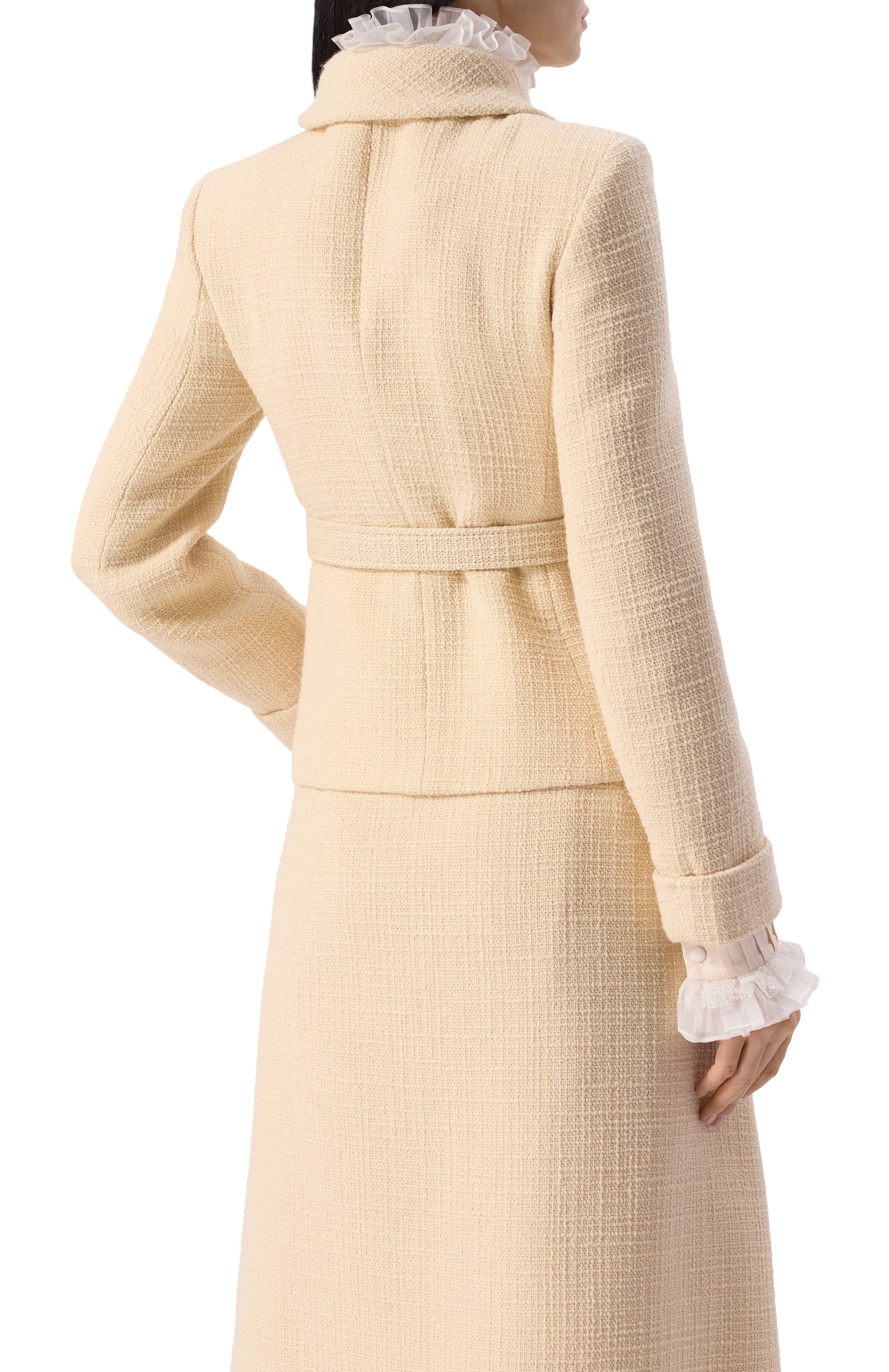 Твидовый жакет VALENTINO, арт. 6B3CE2Z690Y, фото 4