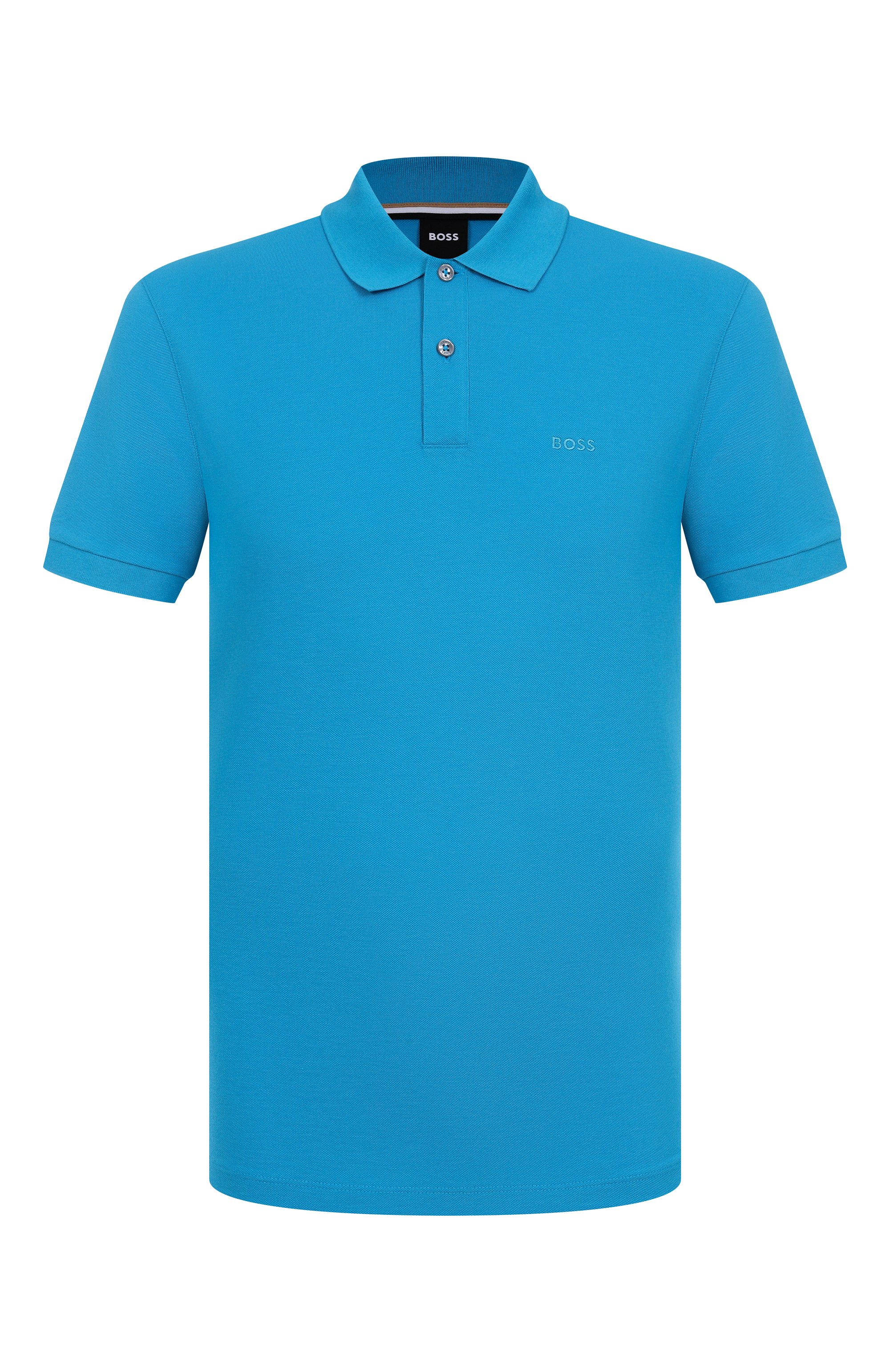 Хлопковое поло BOSS, арт. 50468362, фото 1