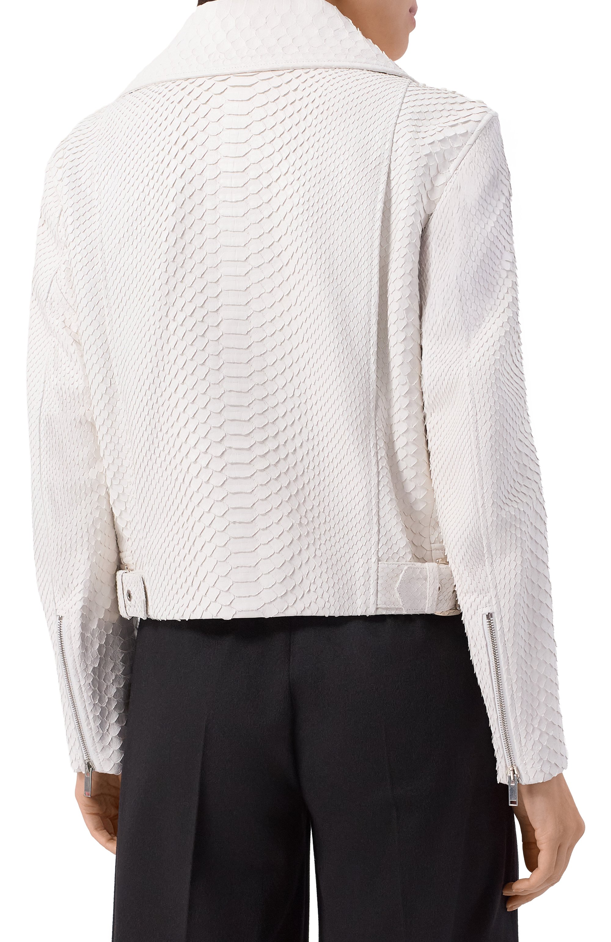 Куртка из кожи питона MVST, арт. EXBCK-Y089-3N/YLN006, фото 4