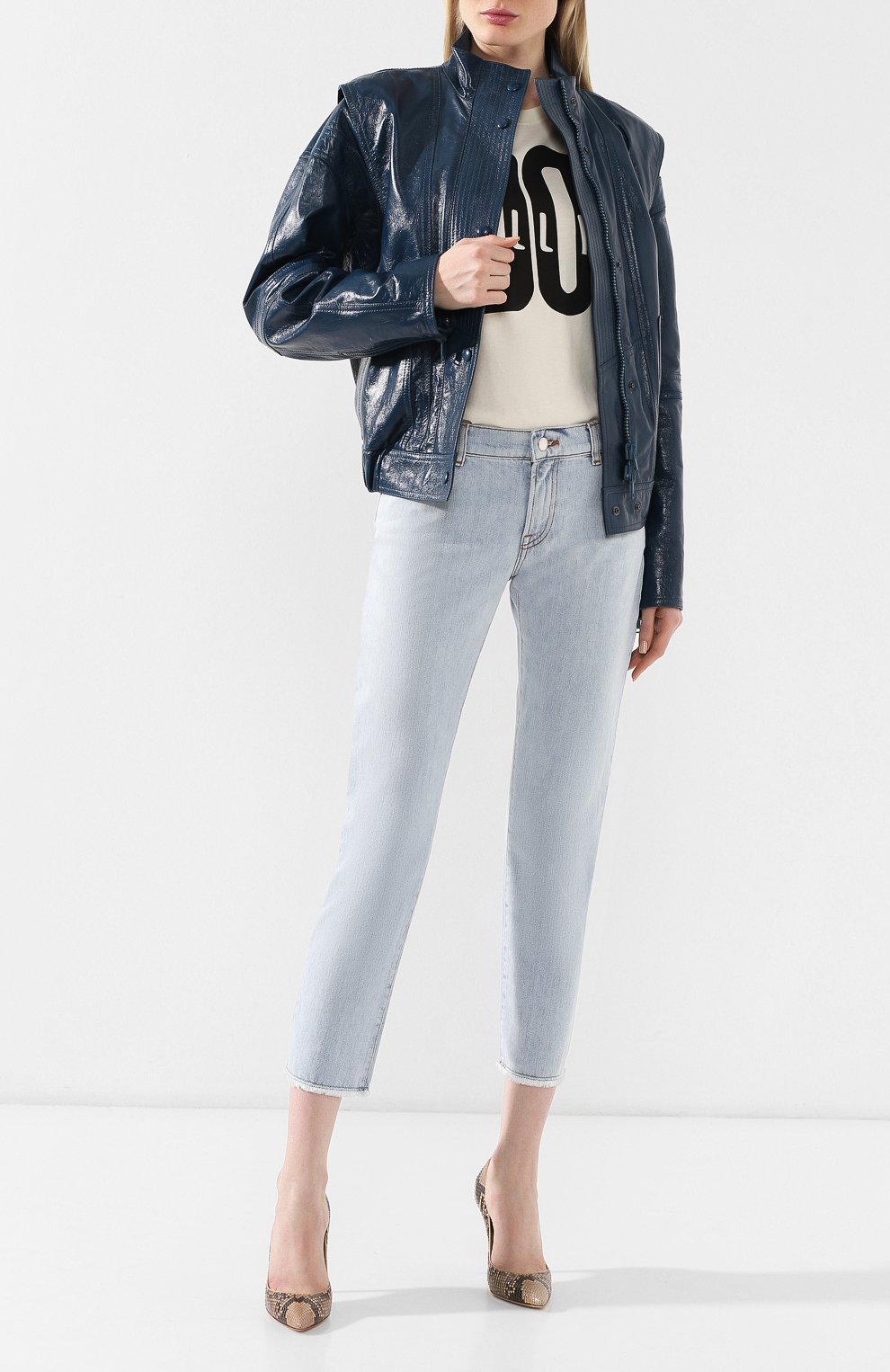 Укороченные джинсы EMPORIO ARMANI, арт. 3G2J36/2D4UZ, фото 2