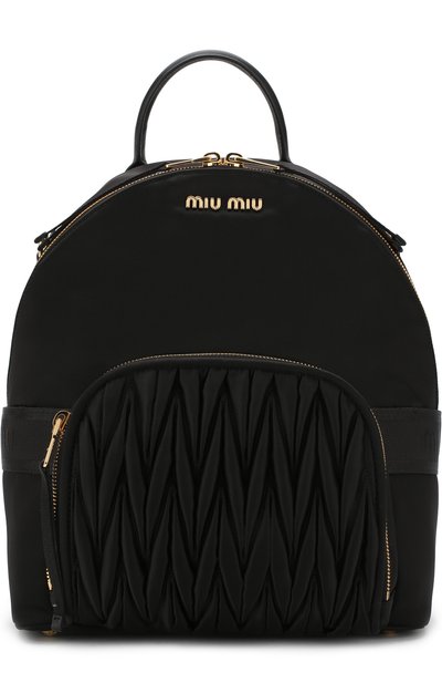 Рюкзак из текстиля MIU MIU, арт. 5BZ019-2ACF-F0002-OOY, фото 1