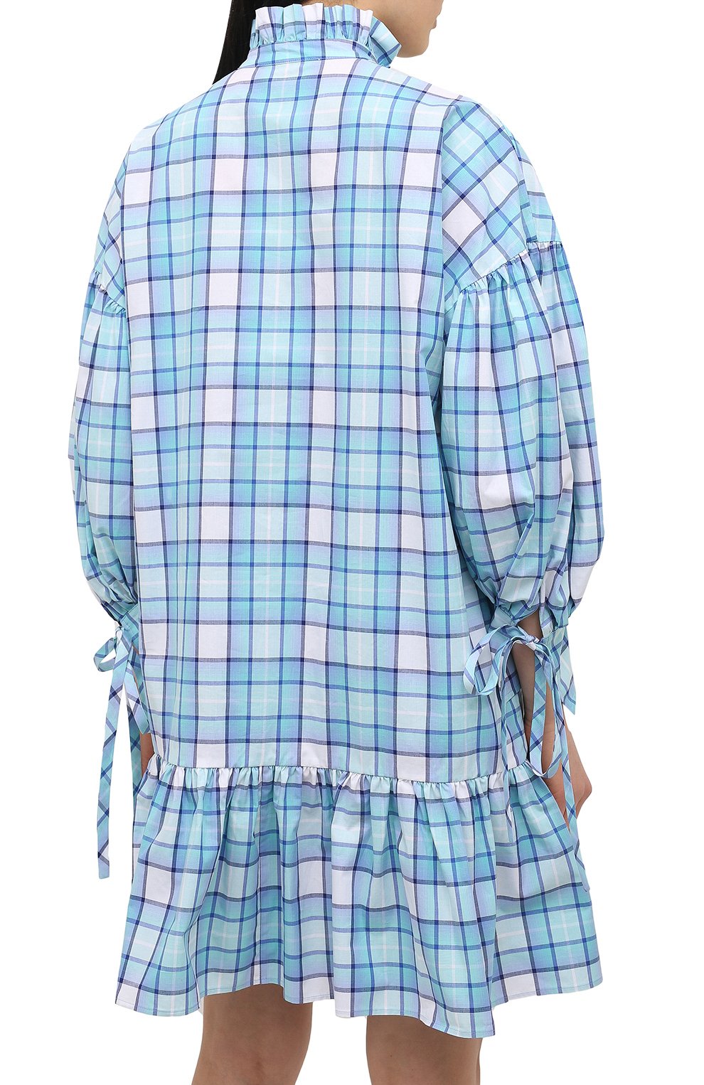 Хлопковое платье MSGM, арт. 3041MDA19A 217005, фото 4