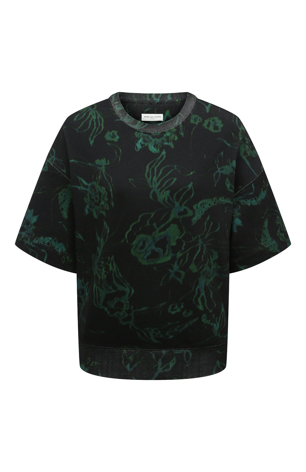 Хлопковый пуловер DRIES VAN NOTEN, арт. 222-031116-5620, фото 1