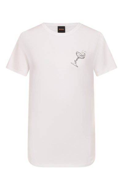 Женская хлопковая футболка BOSS ORANGE, а�рт. 50549192