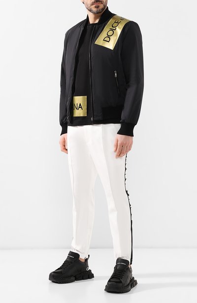 Кожаные кроссовки superking DOLCE & GABBANA, арт. CS1649/AZ672, фото 2