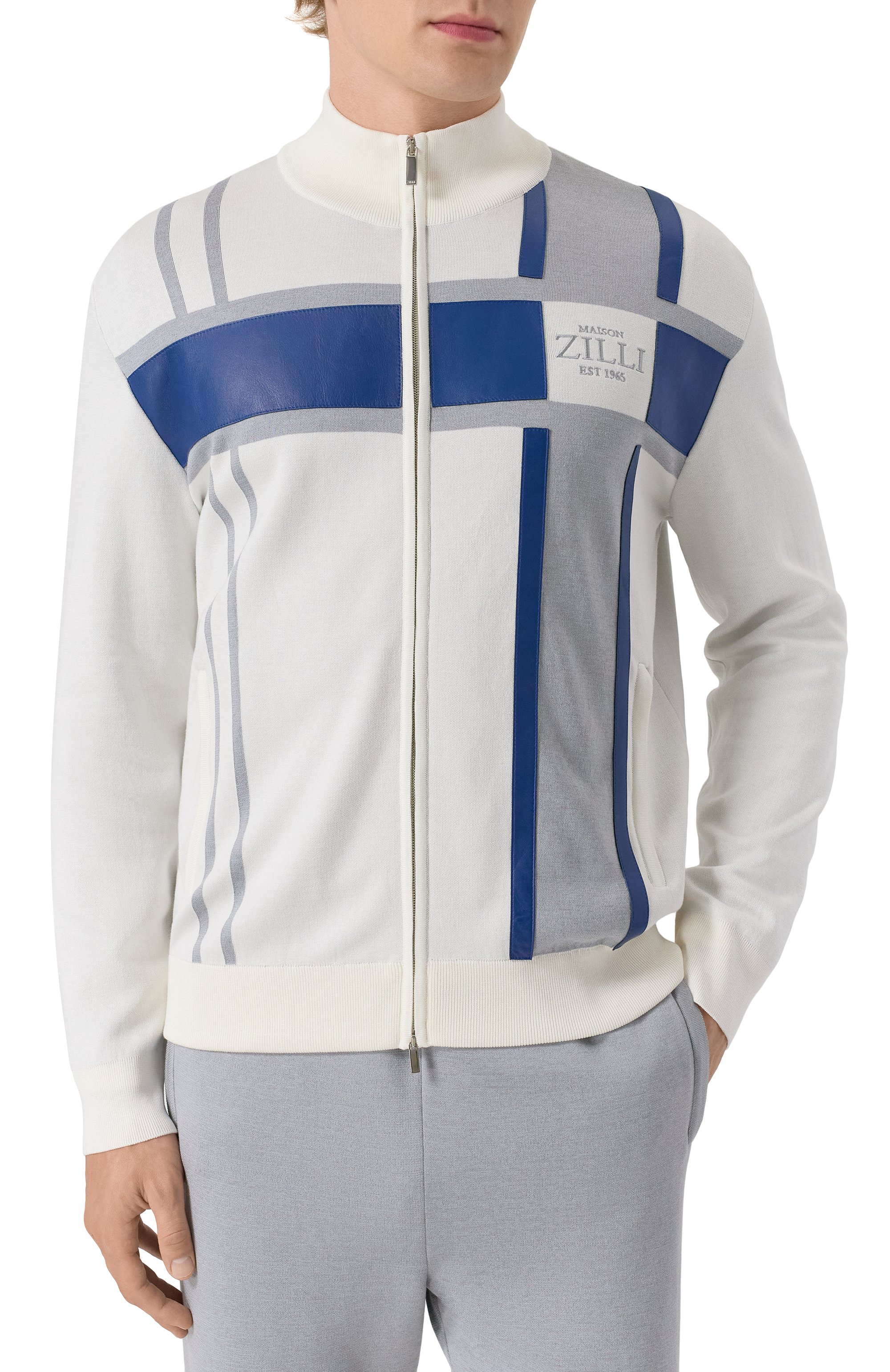 Спортивный костюм из хлопка и шелка ZILLI, арт. JSU011M0144VCHE00/54, фото 2