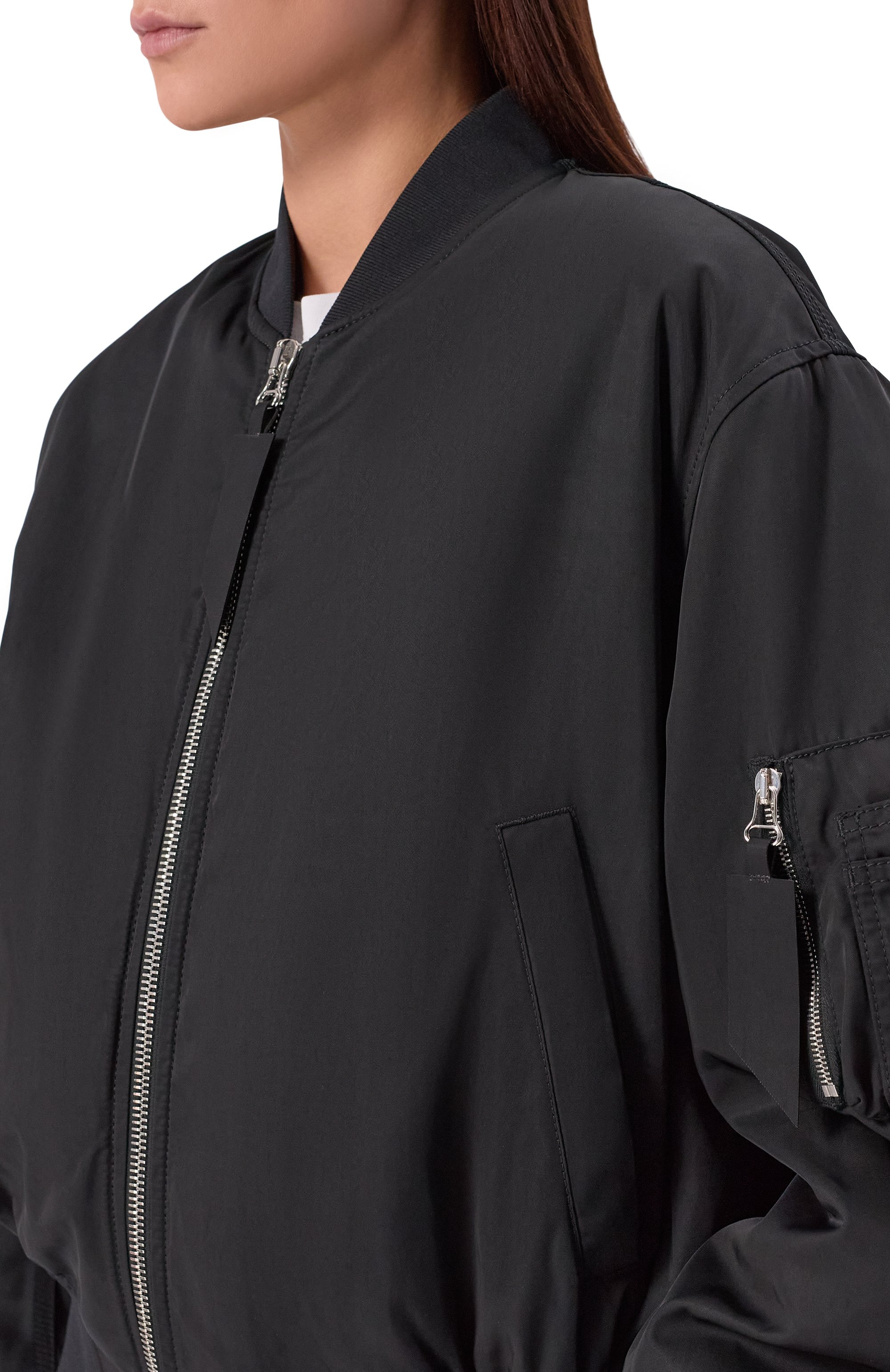 Утепленный бомбер THE ATTICO, арт. 260WCB00070/PLL001AA, фото 5