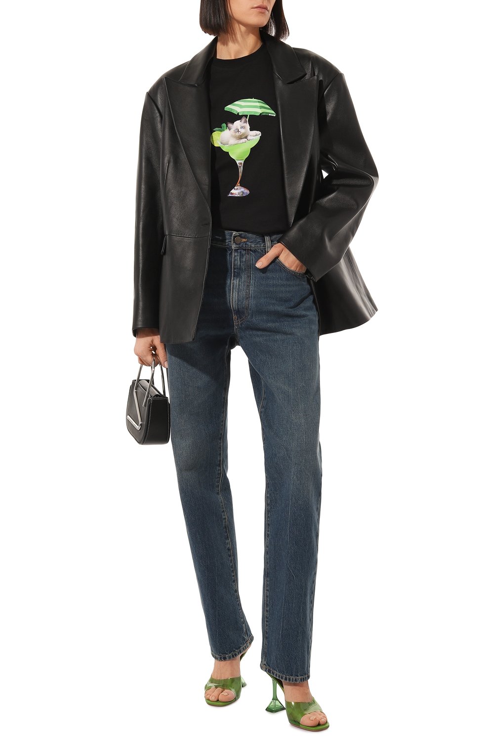 Хлопковая футболка MSGM, арт. 3441MDM191 237002, фото 2