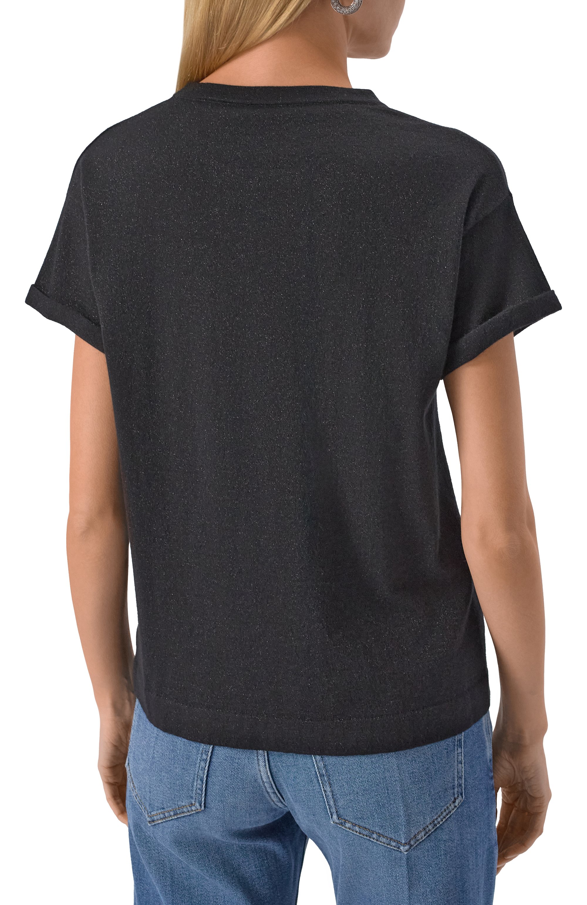 Пуловер из кашемира и шелка BRUNELLO CUCINELLI, арт. M41810000P, фото 4