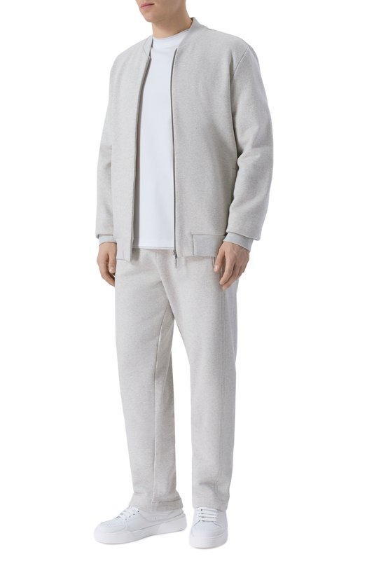 Хлопковая толстовка Zimmerli 1364-43705 Серый  1364-43705 Фото 2