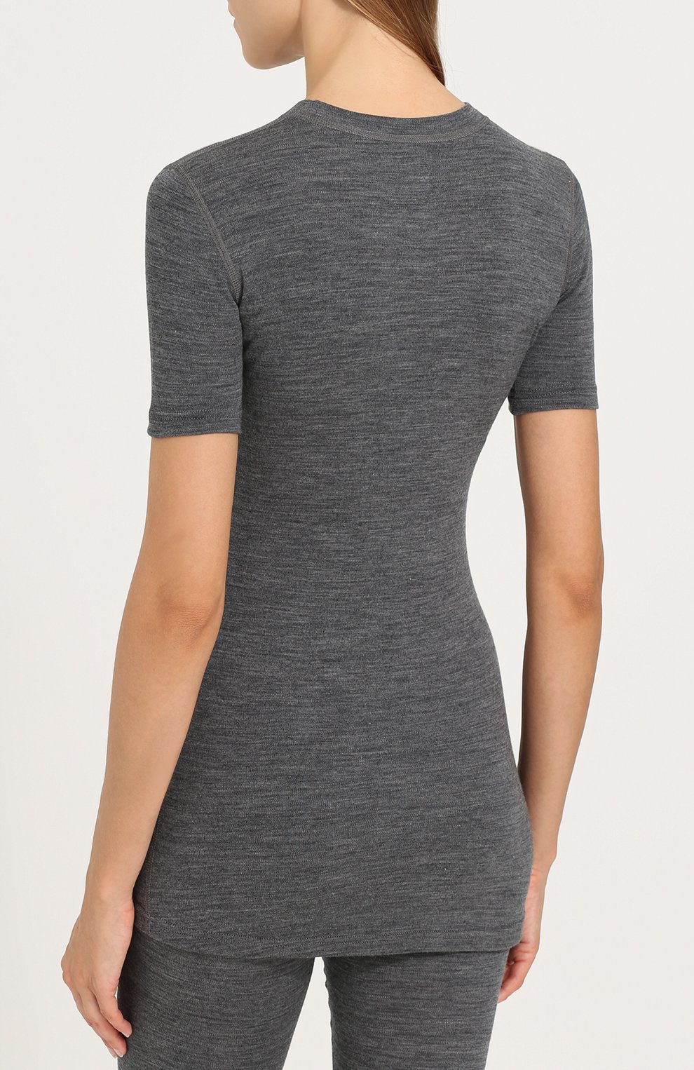 Удлиненная облегающая футболка NORVEG, арт. 14SW3RSRU, фото 4