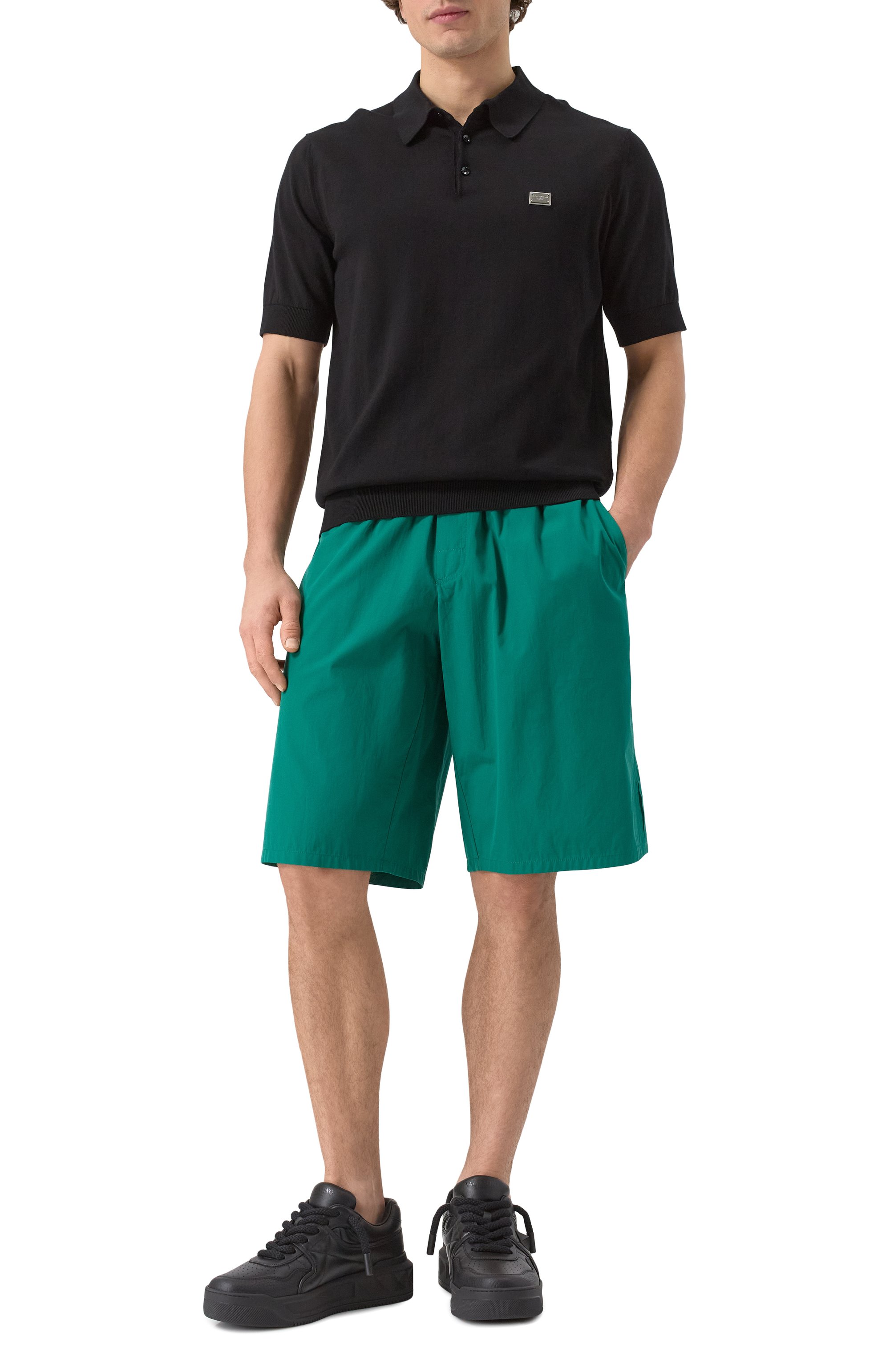 Кожаные кеды one stud xl VALENTINO, арт. 6Y2S0G37/XTM, фото 2