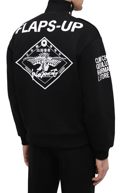 Утепленный свитшот kenzo x kansai yamamoto KENZO, арт. FB55SW5504MH, фото 4