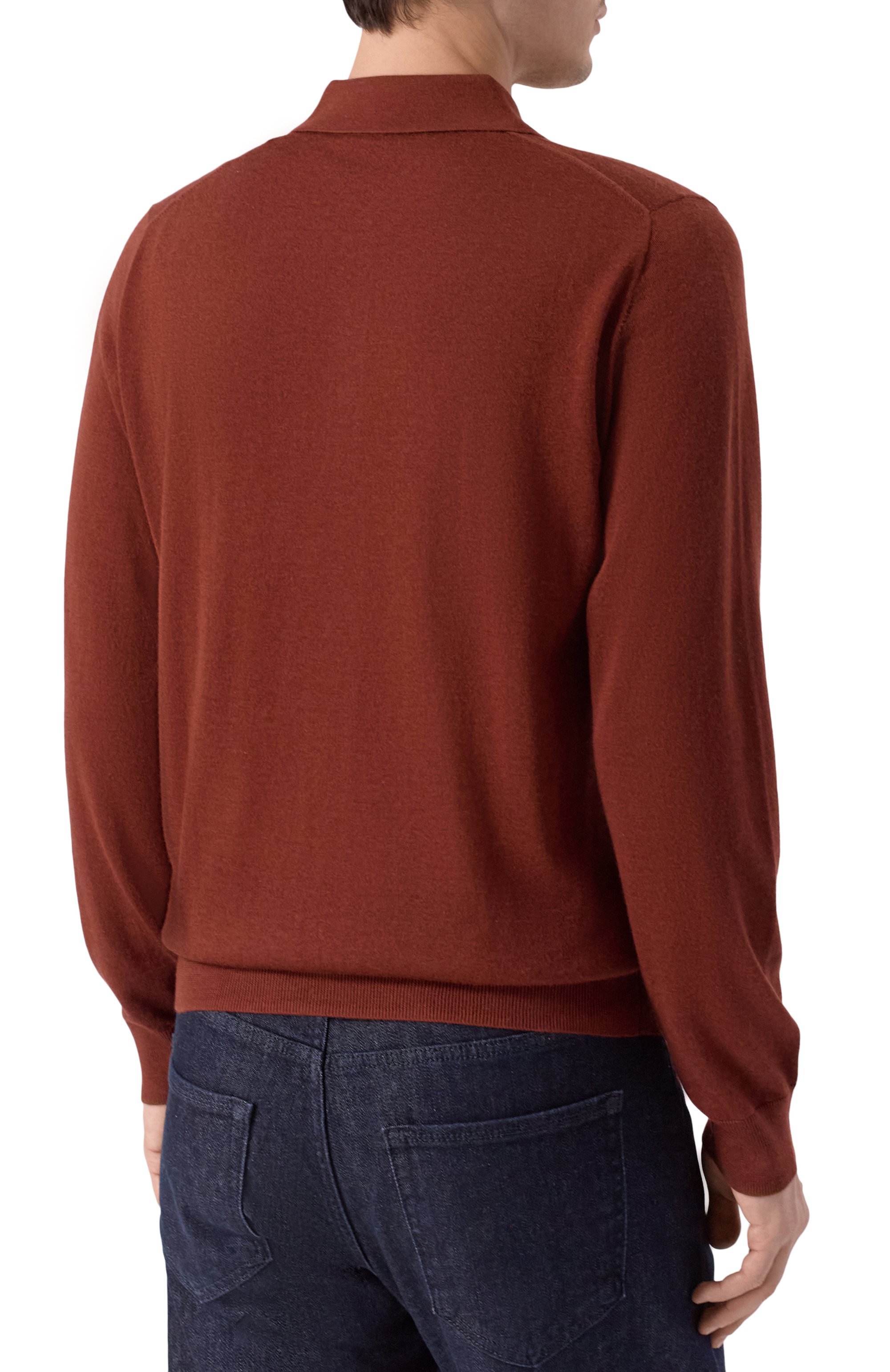 Поло из кашемира и шелка CORNELIANI, арт. 26M539-2625129, фото 4