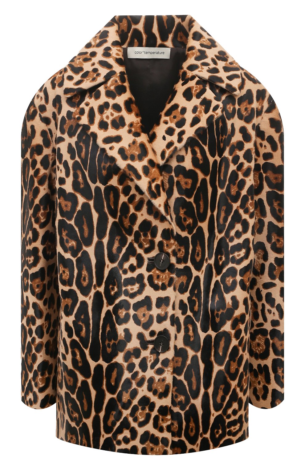 Полупальто из меха пони COLOR TEMPERATURE, арт. Пон-33/363, фото 1