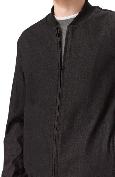 Джинсовый бомбер MVST, арт. M26.CSM.0402/T38BK, фото 5