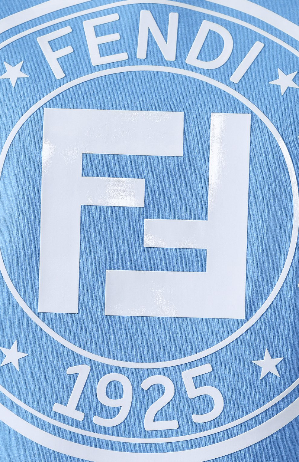 Хлопковая футболка FENDI, арт. FAF073 A6J6, фото 5