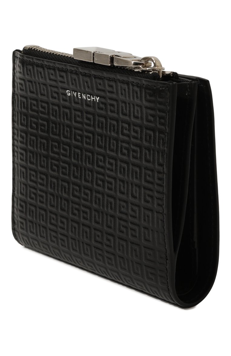 Мужской кожаное портмоне GIVENCHY черного цвета, арт. BK60BX/K1LQ | Фото 2 (Материал: Натуральная кожа; Нос: Не проставлено)