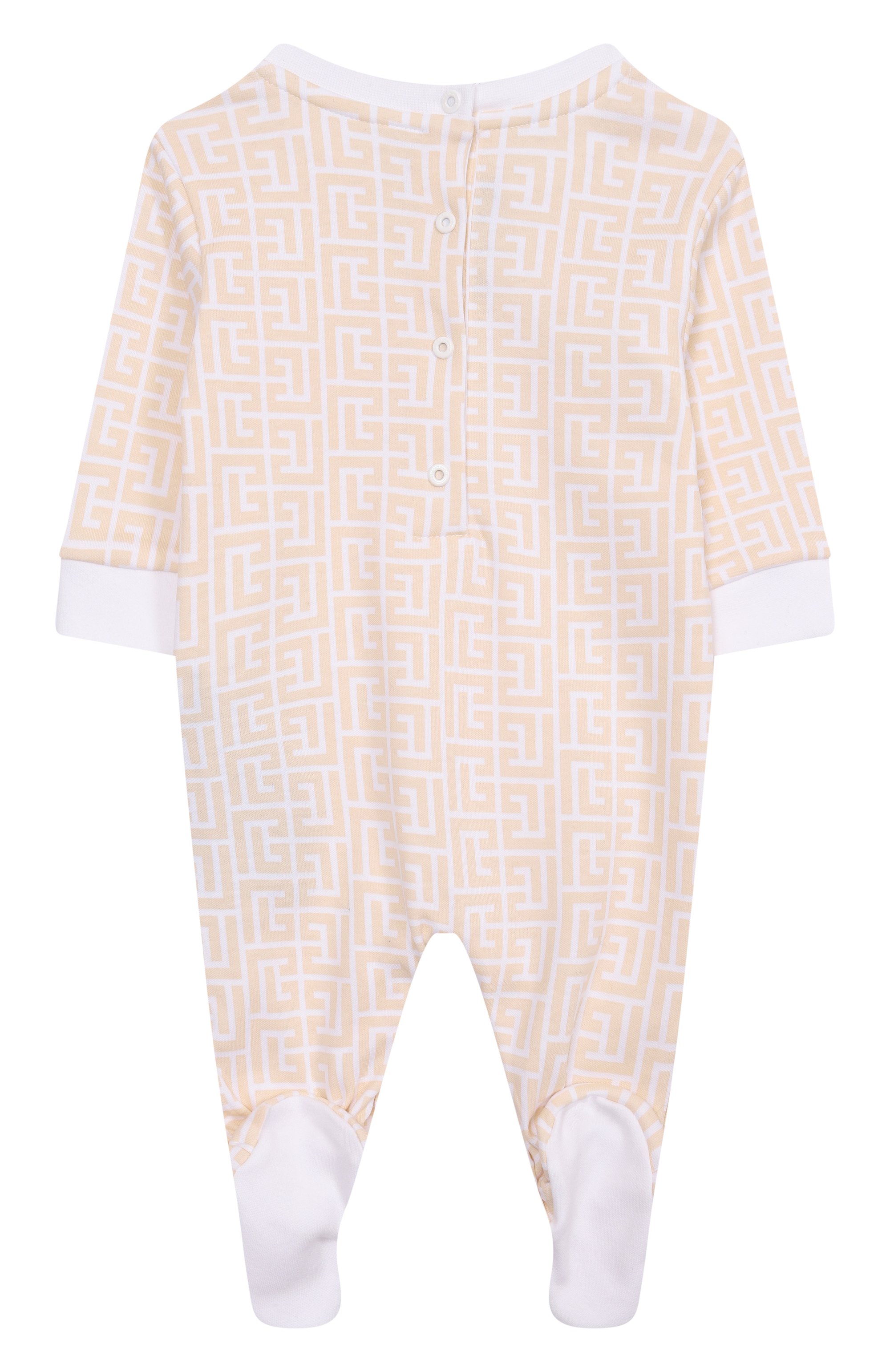 Комплект из трех предметов BALMAIN светло-бежевого цвета по цене 53800 руб., арт. BXB51A, фото 3 Комплект из трех предметов BALMAIN, арт. BXB51A, фото 3