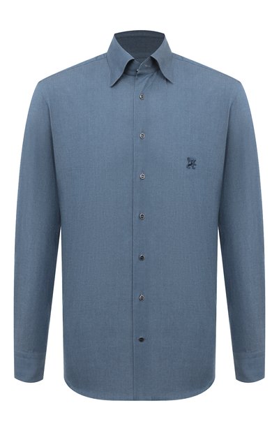 Мужская хлопковая рубашка ZILLI, арт. CLAB01ZSBL24RZS306709