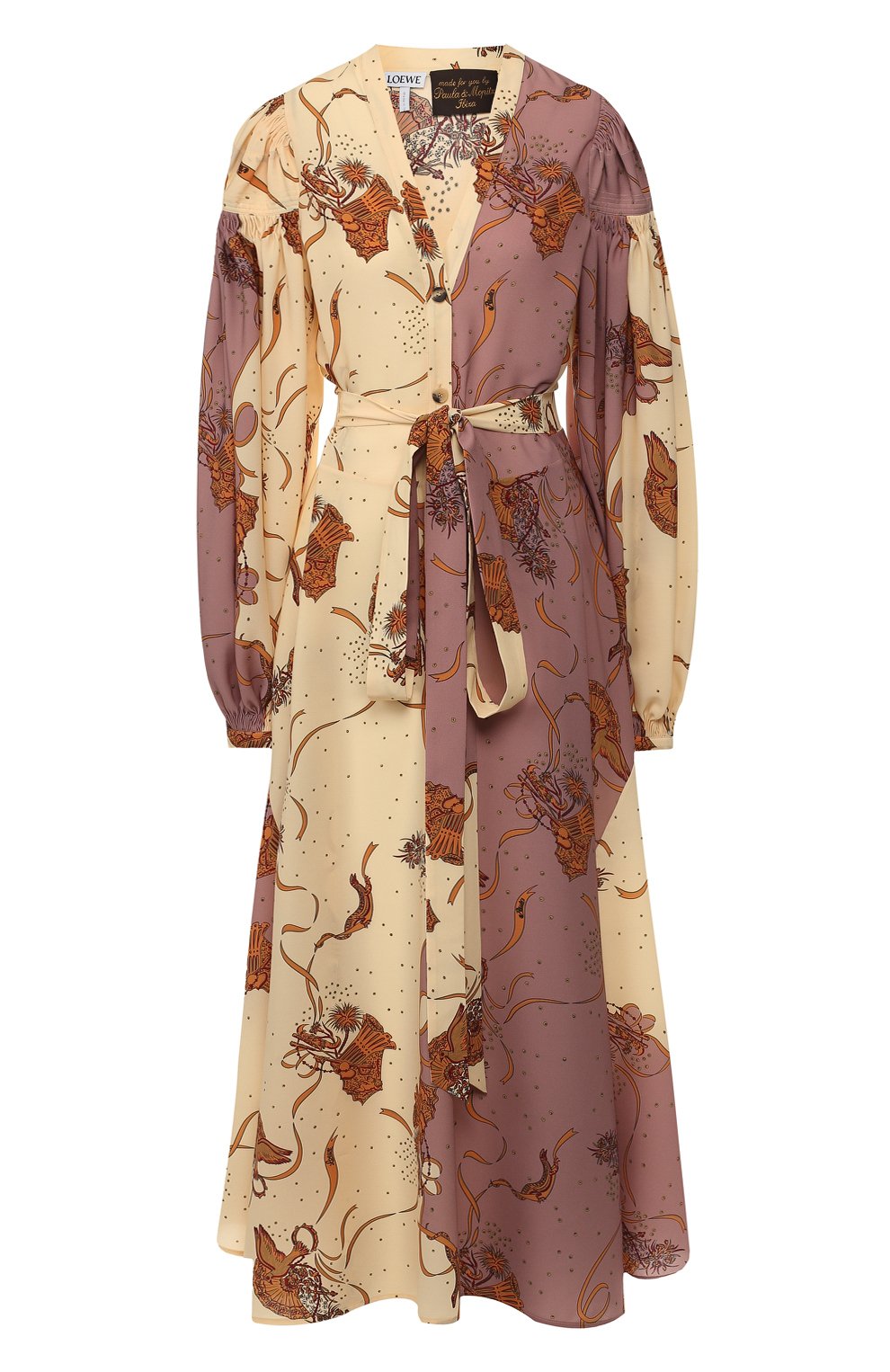 Платье loewe x paula's ibiza LOEWE бежевого цвета по цене 131000 руб., арт. S2296063R0, фото 1 Платье loewe x paula's ibiza LOEWE, арт. S2296063R0, фото 1