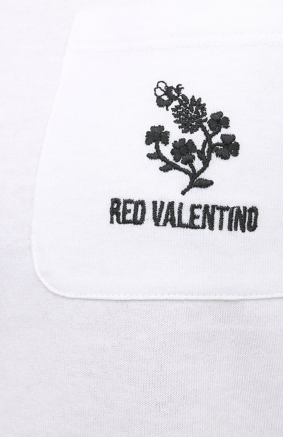 Хлопковая футболка REDVALENTINO, арт. VR3MG08K/5PM, фото 5