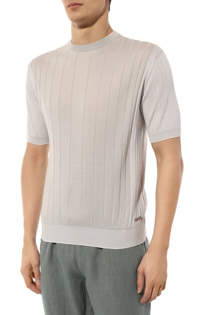 Джемпер из хлопка и шелка STEFANO RICCI, арт. K212020G10/F24190, фото 3