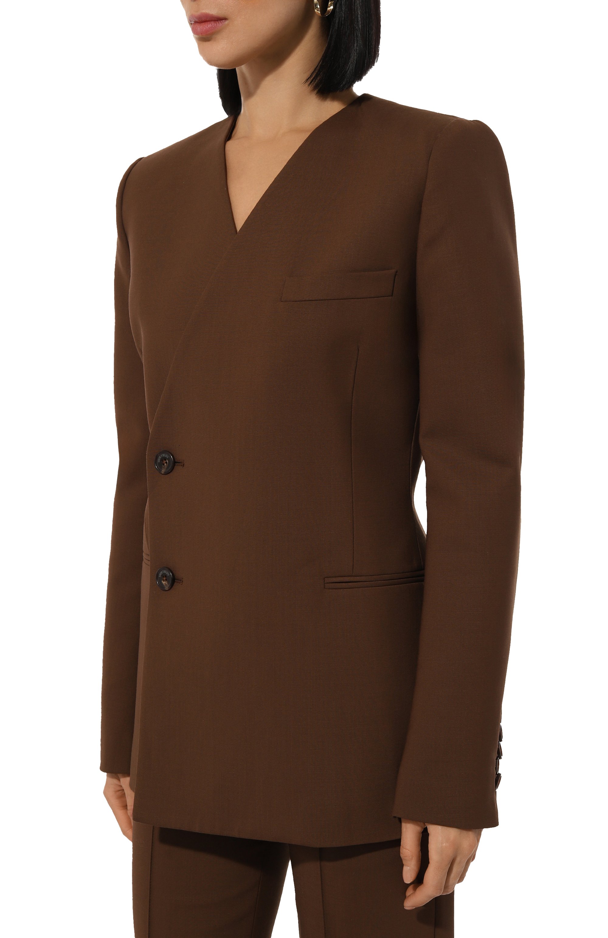 Шерстяной жакет GIUSEPPE DI MORABITO, арт. 03FWJA110 03229, фото 3