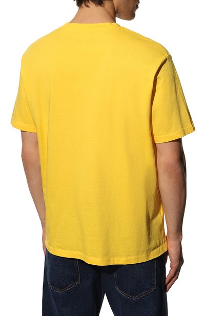 Хлопковая футболка BISIBIGLIO, арт. 0RS0 BLACK/2212 RIF (C0TT0NE PESANTE), фото 4