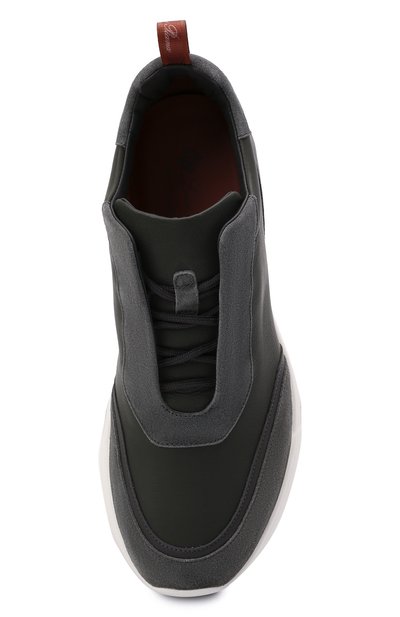 Кожаные кроссовки modular walk LORO PIANA, арт. FAL7951, фото 5