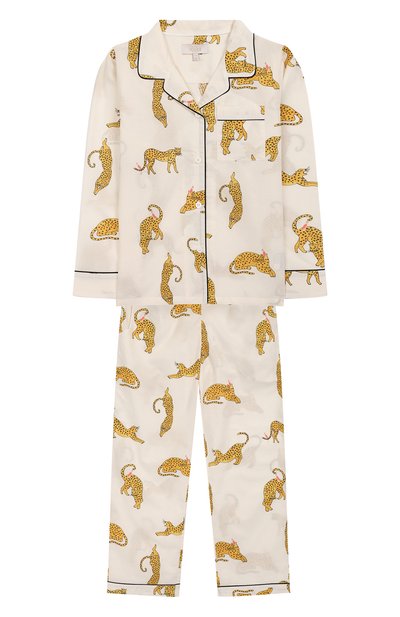 Хлопковая пижама LITTLE YOLKE, арт. AW19-12C-PL-I/1-8Y, фото 1