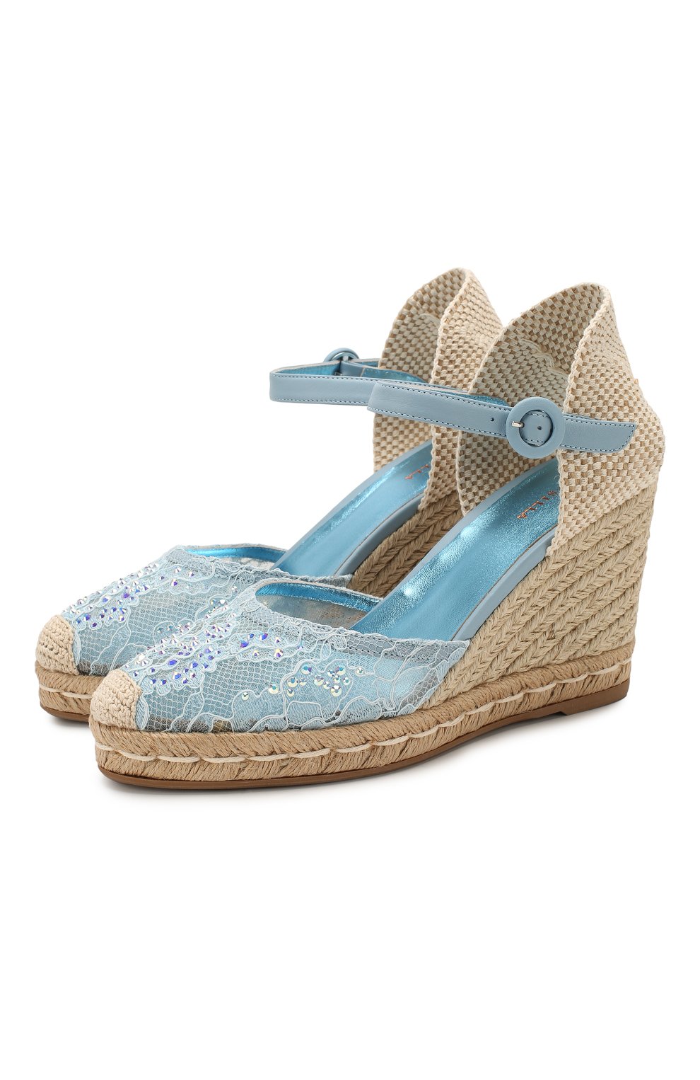 Текстильные босоножки LE SILLA, арт. 0405N060M3PPLAC, фото 1