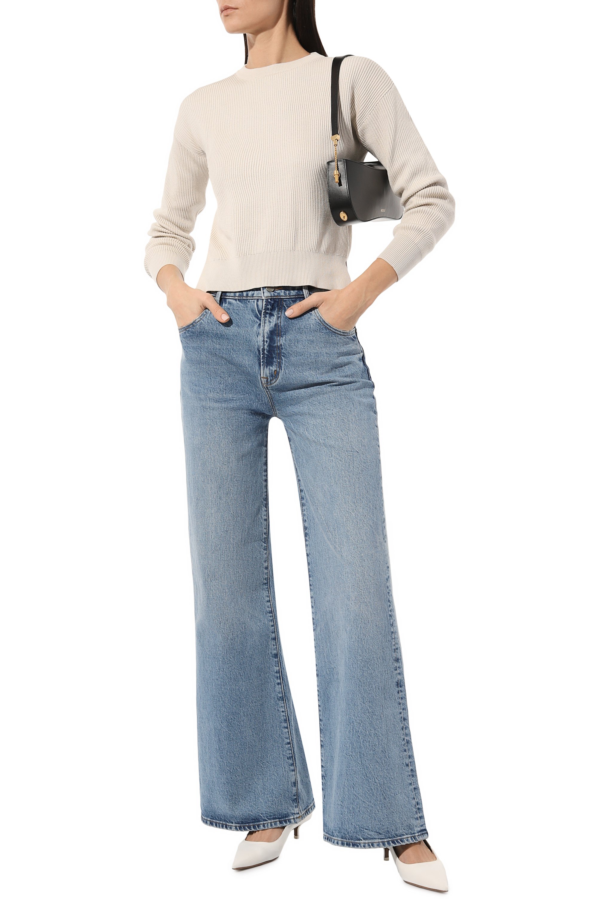 Хлопковый пуловер BRUNELLO CUCINELLI, арт. M1919B1299, фото 2