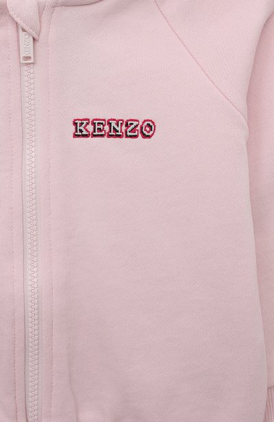 Хлопковая толстовка KENZO, арт. K15673/3Y-5Y, фото 3