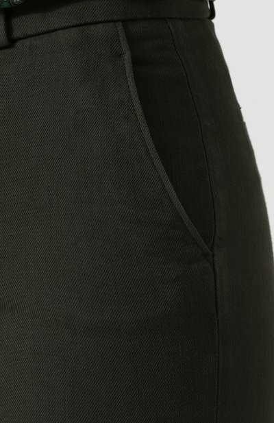 Джинсы LORO PIANA хаки цвета по цене 64750 руб., арт. FAI1070, фото 5 Джинсы LORO PIANA, арт. FAI1070, фото 5