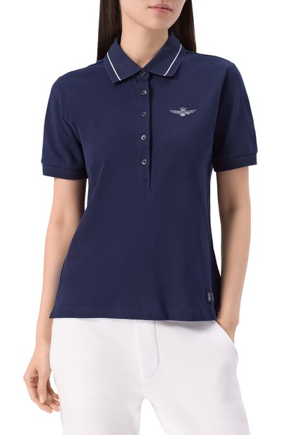 Хлопковое поло AERONAUTICA MILITARE, арт. P01846DP343, фото 3