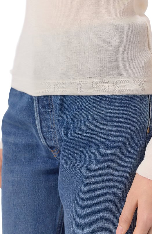 Шерстяная водолазка Jet Set 2521/280045 Кремовый  2521/280045 Фото 5