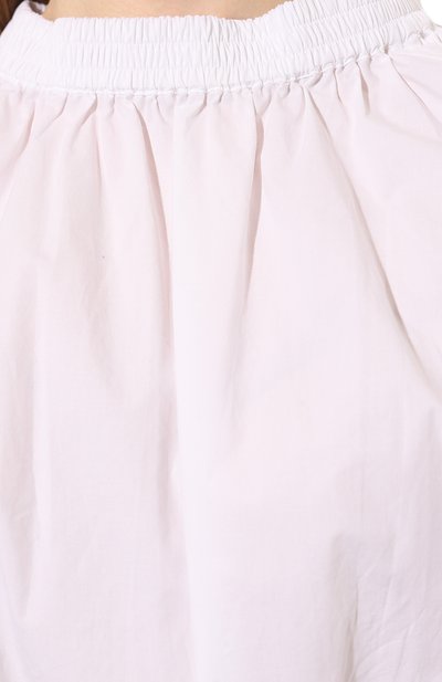 Хлопковый топ HUGO белого цвета по цене 12100 руб., арт. 50489283, фото 5 Хлопковый топ HUGO, арт. 50489283, фото 5