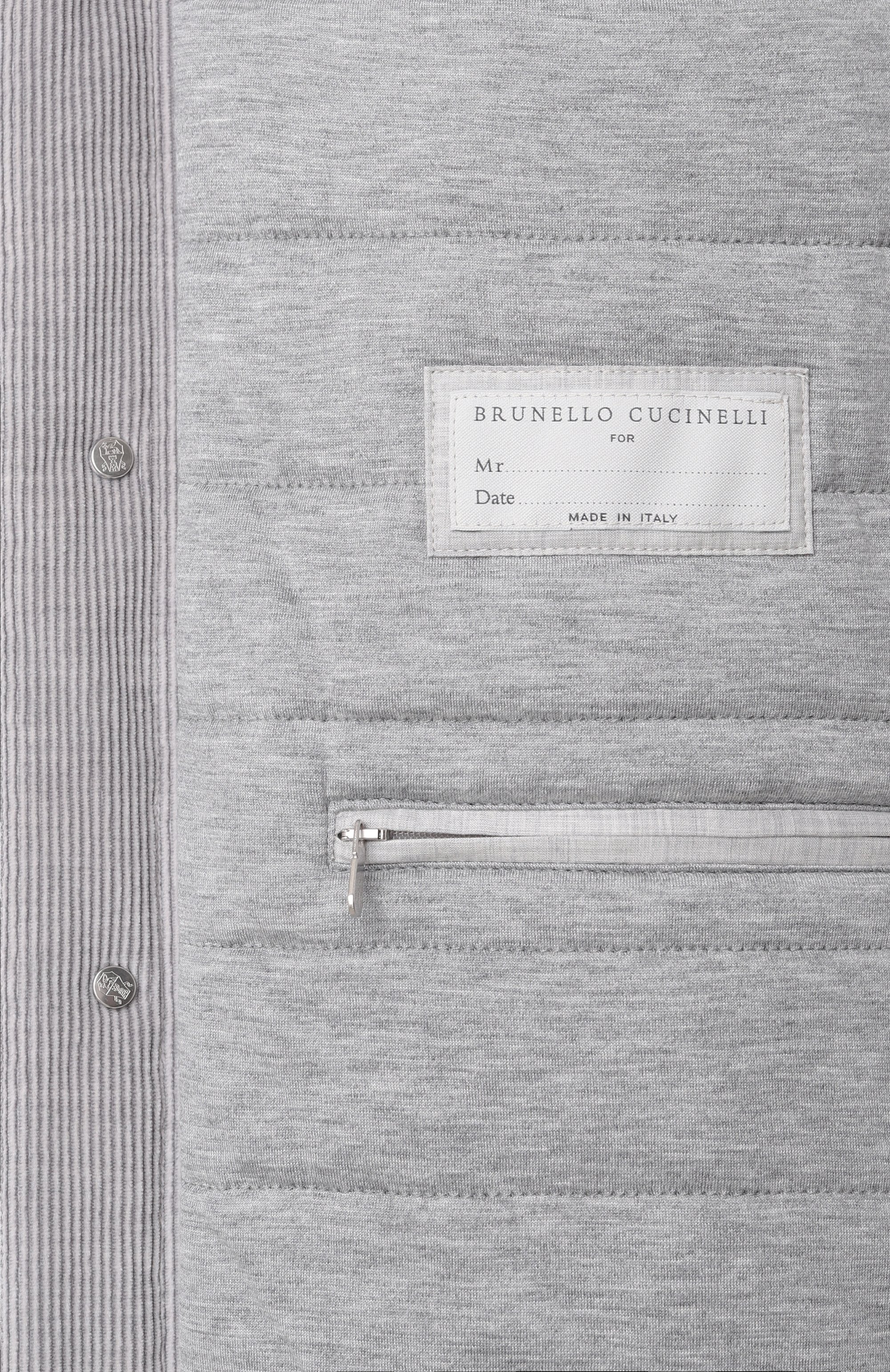 Вельветовая куртка-рубашка BRUNELLO CUCINELLI, арт. MQ4356880, фото 7