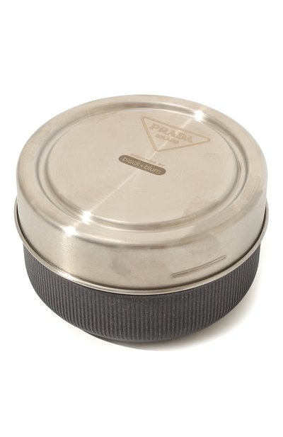 Чаша-контейнер PRADA серебряного цвета по цене 12000 руб., арт. 2UP003-2DMS-F0276-OOO, фото 2 Чаша-контейнер PRADA, арт. 2UP003-2DMS-F0276-OOO, фото 2