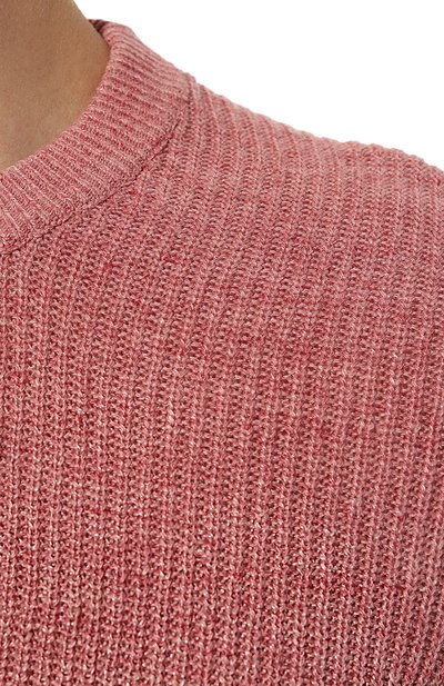 Джемпер изо льна и хлопка BRUNELLO CUCINELLI, арт. M2L70B2257, фото 5