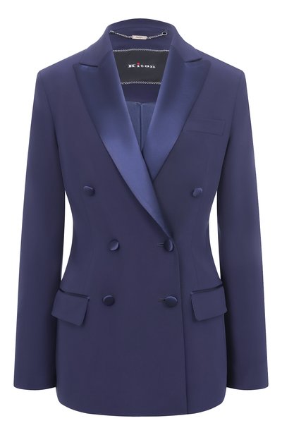 Женский шелковый жакет KITON, арт. D54515K0977A30