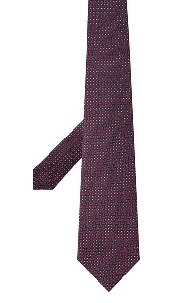 Шелковый галстук KITON бордового цвета по цене 39950 руб., арт. UCRVKLC08L13, фото 3 Шелковый галстук KITON, арт. UCRVKLC08L13, фото 3