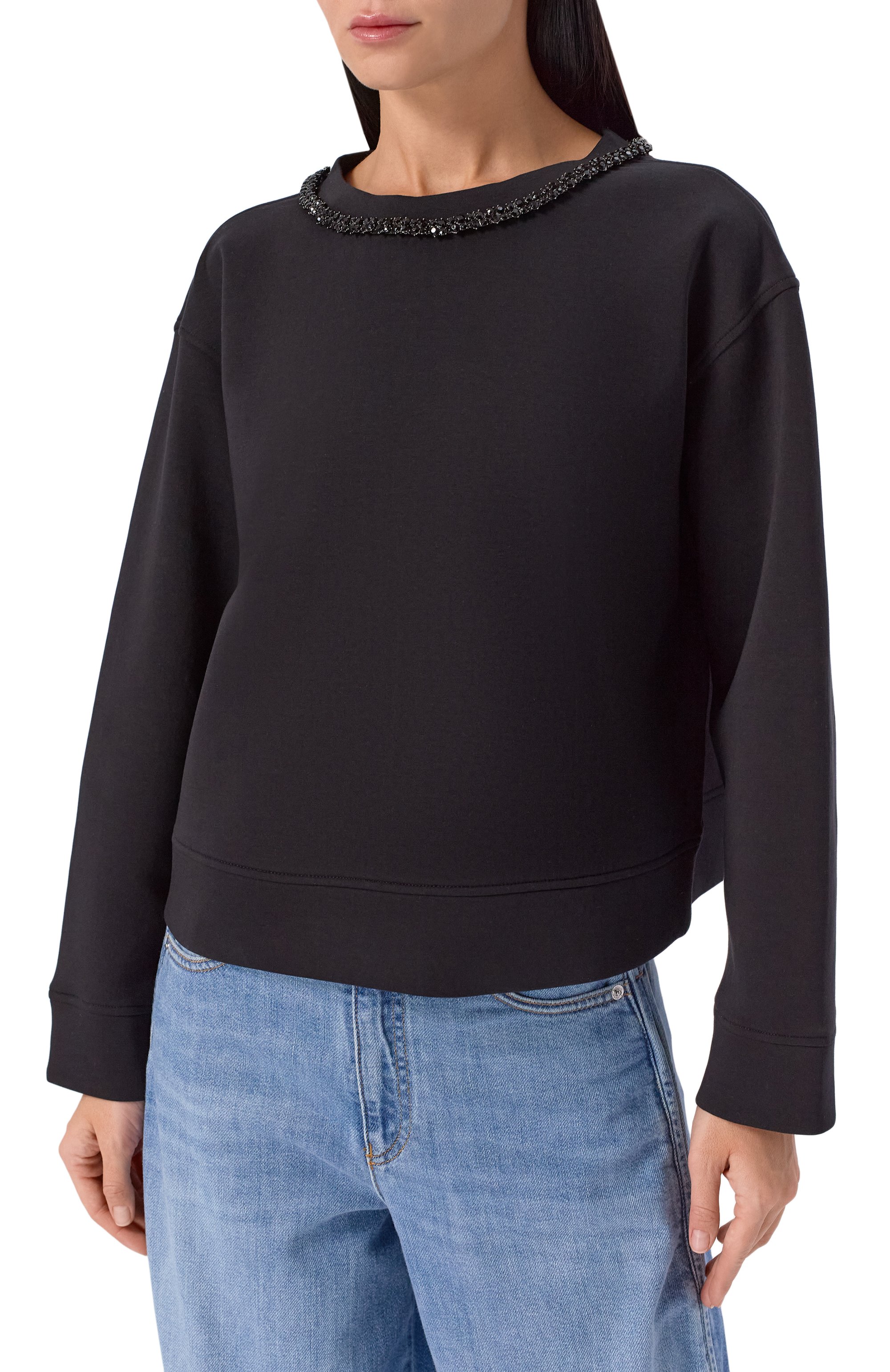 Хлопковый свитшот EMPORIO ARMANI, арт. EW001357/AF10002, фото 3