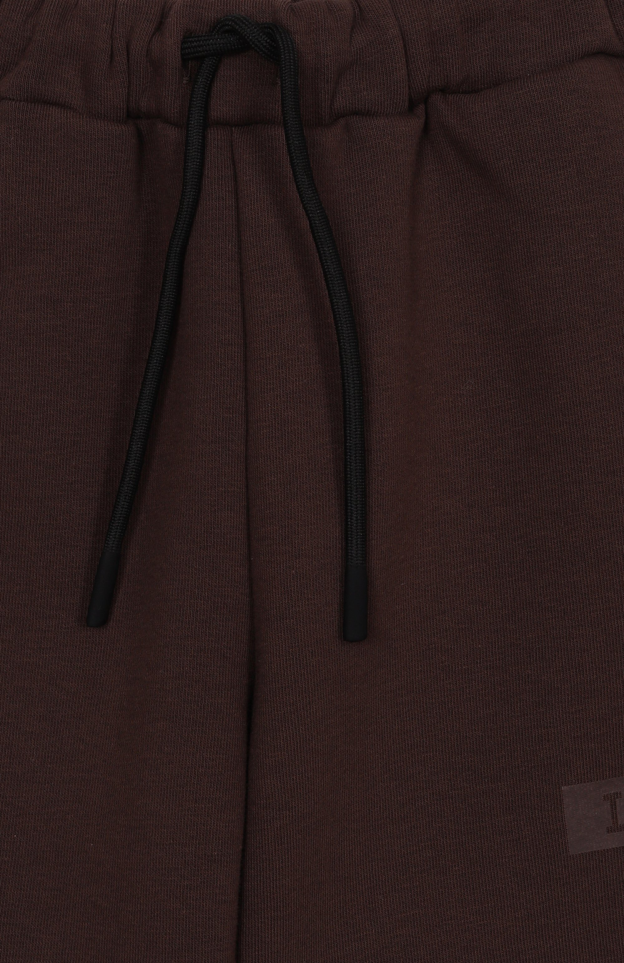 Хлопковые джоггеры IL GUFO коричневого цвета по цене 12600 руб., арт. A25GPL0026M0154/2-4, фото 3 Хлопковые джоггеры IL GUFO, арт. A25GPL0026M0154/2-4, фото 3