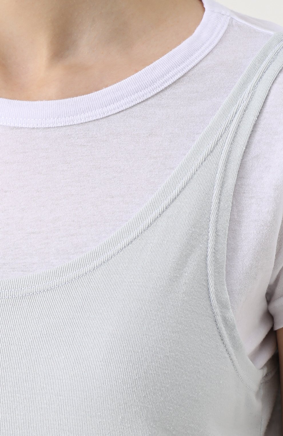 Футболка прямого кроя с круглым вырезом MONROW, арт. HT0389, фото 5